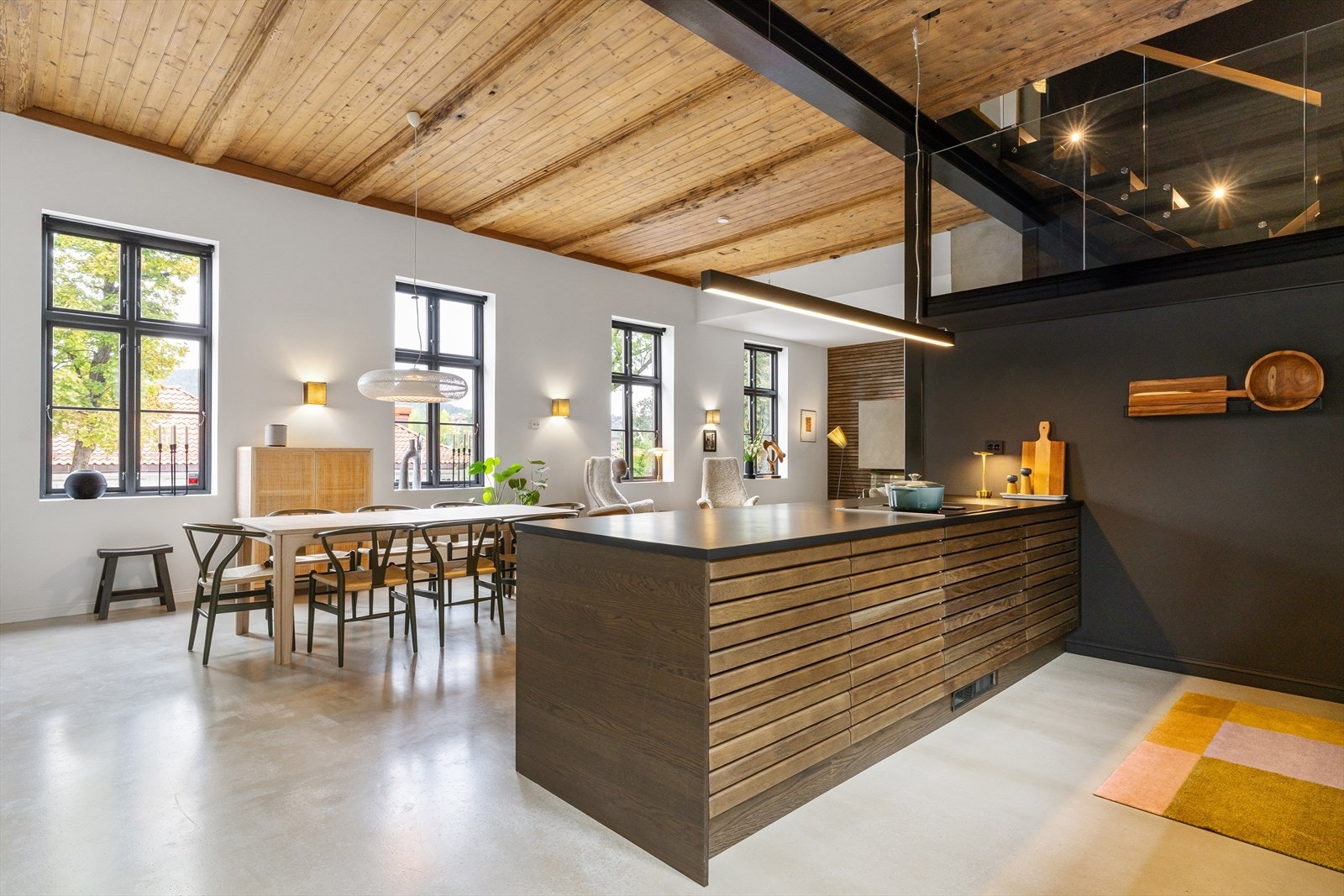 Ekstra takhøyde gir en god romfølelse. Galleribilde