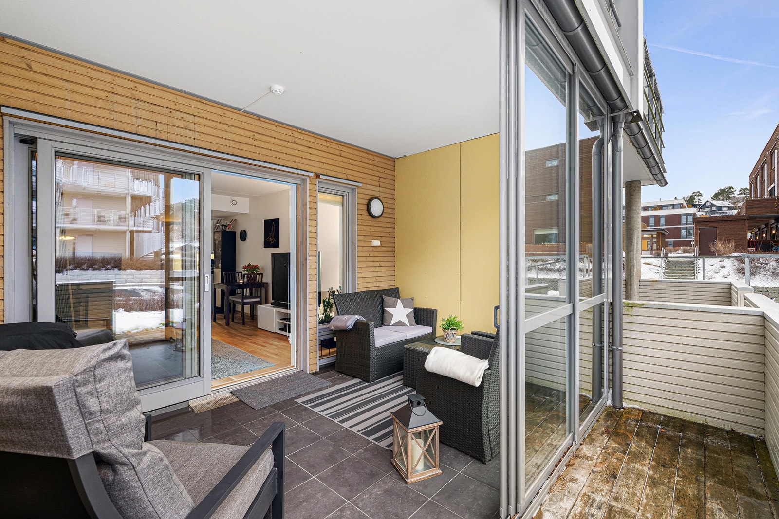 Fra Ranheim er det kort og enkel adkomst til E6, Omkjøringsveien og Trondheim sentrum. Med Strindheimtunellen bruker du omtrent 10 min med bil til Solsiden. Området generelt byr på et bredt utvalg av tjenester. Foto: Krokstad-Nervik (Ekaterina Krokstad) Galleribilde