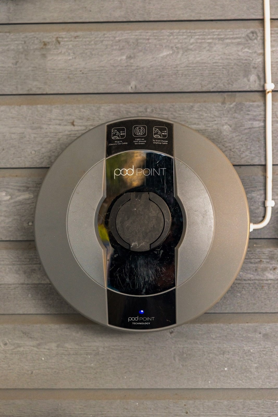 Ladestasjon for elbil. Galleribilde