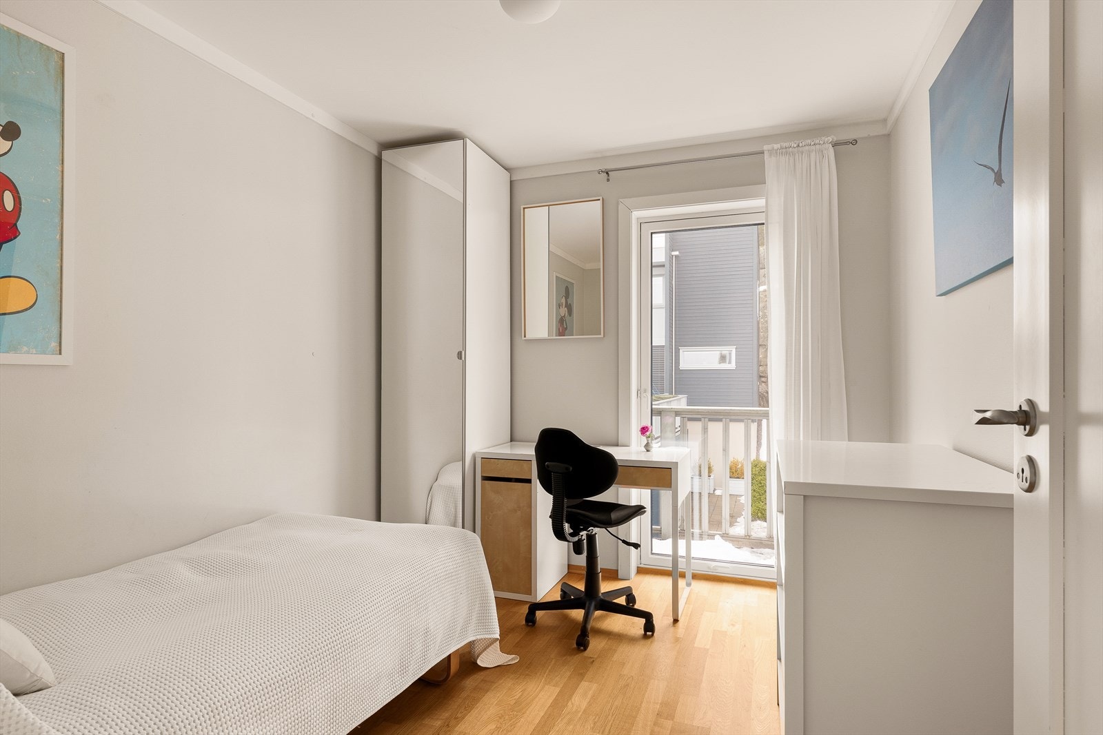 Direkte adkomst til balkong. Galleribilde