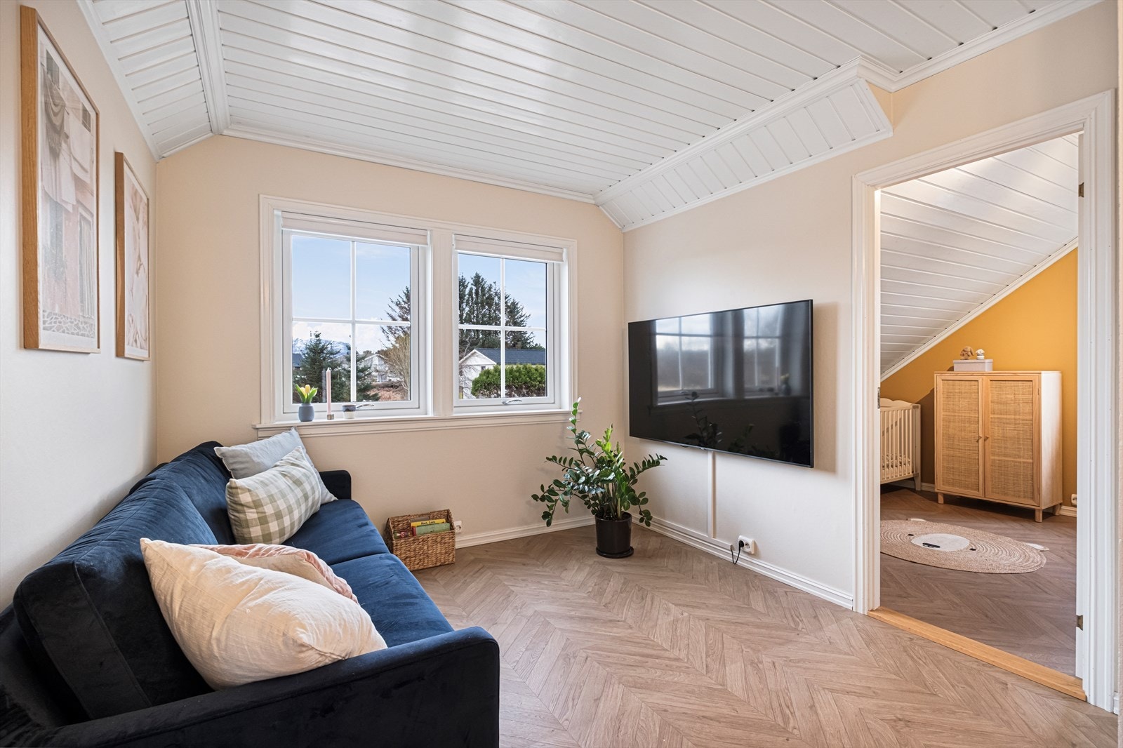 Loftstue Galleribilde