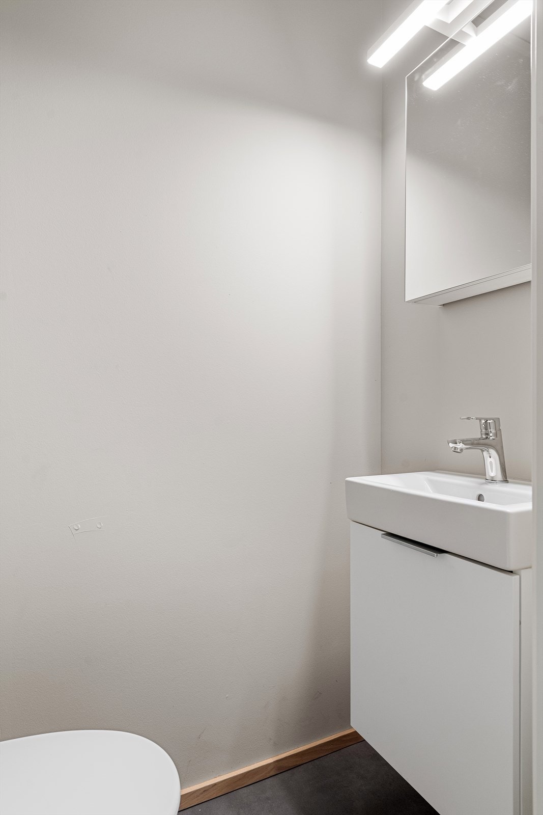 Praktisk toalettrom i tilknytning til entré/gang Galleribilde