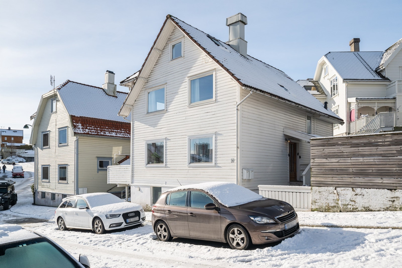 Gateparkering. Galleribilde