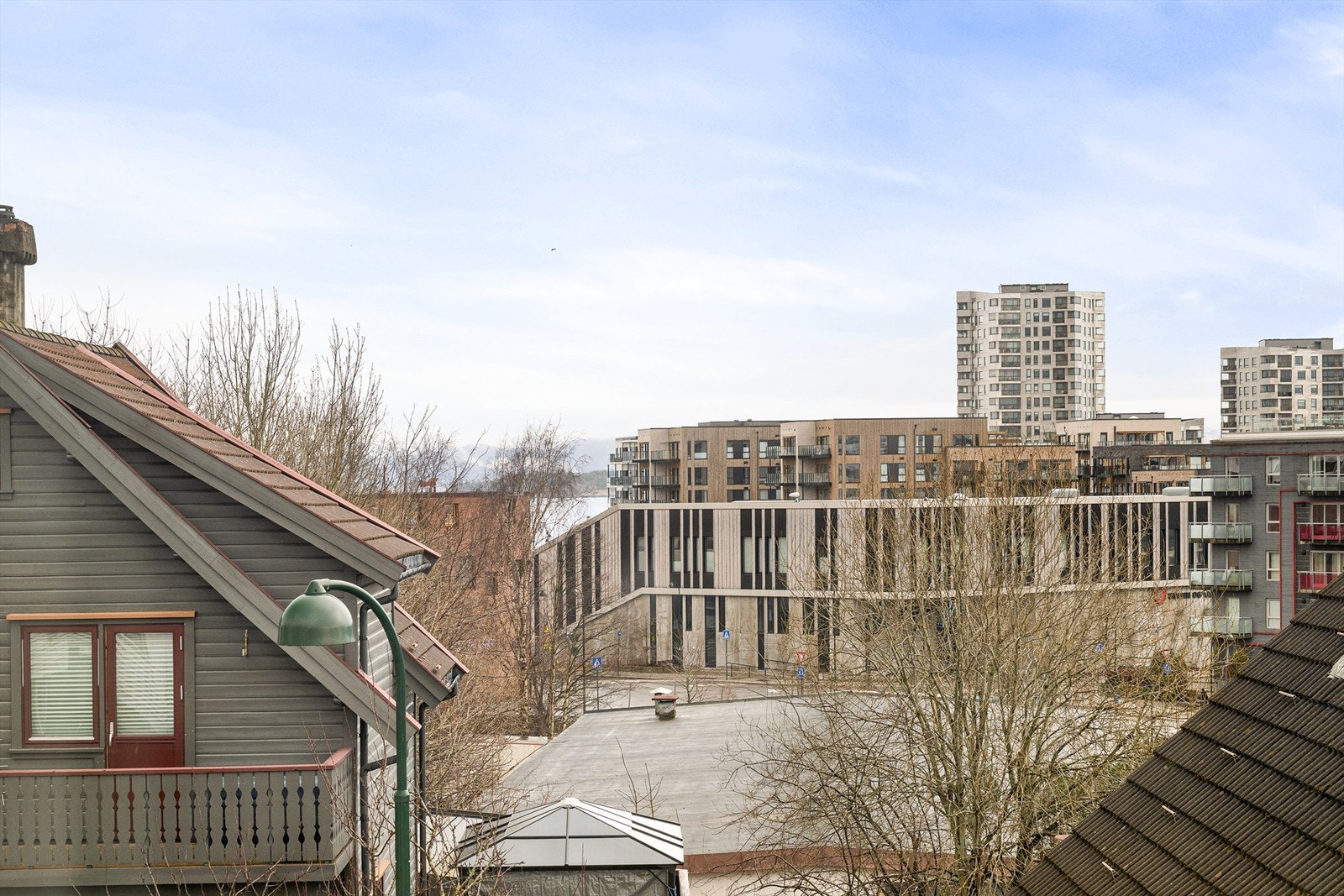 Utsikten fra loftsrommet. Galleribilde