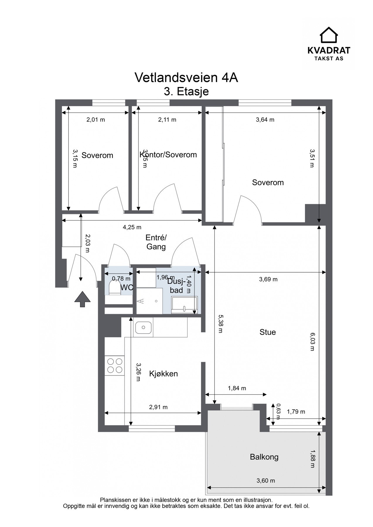 Planskisse. Galleribilde