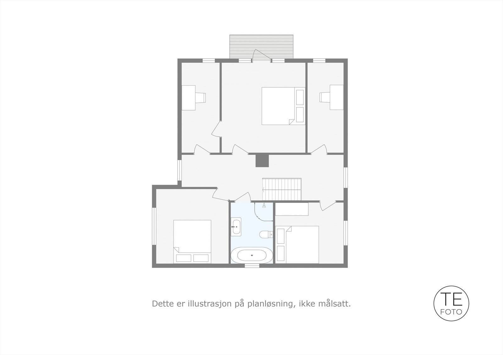 Plantegning 2. etasje. Galleribilde