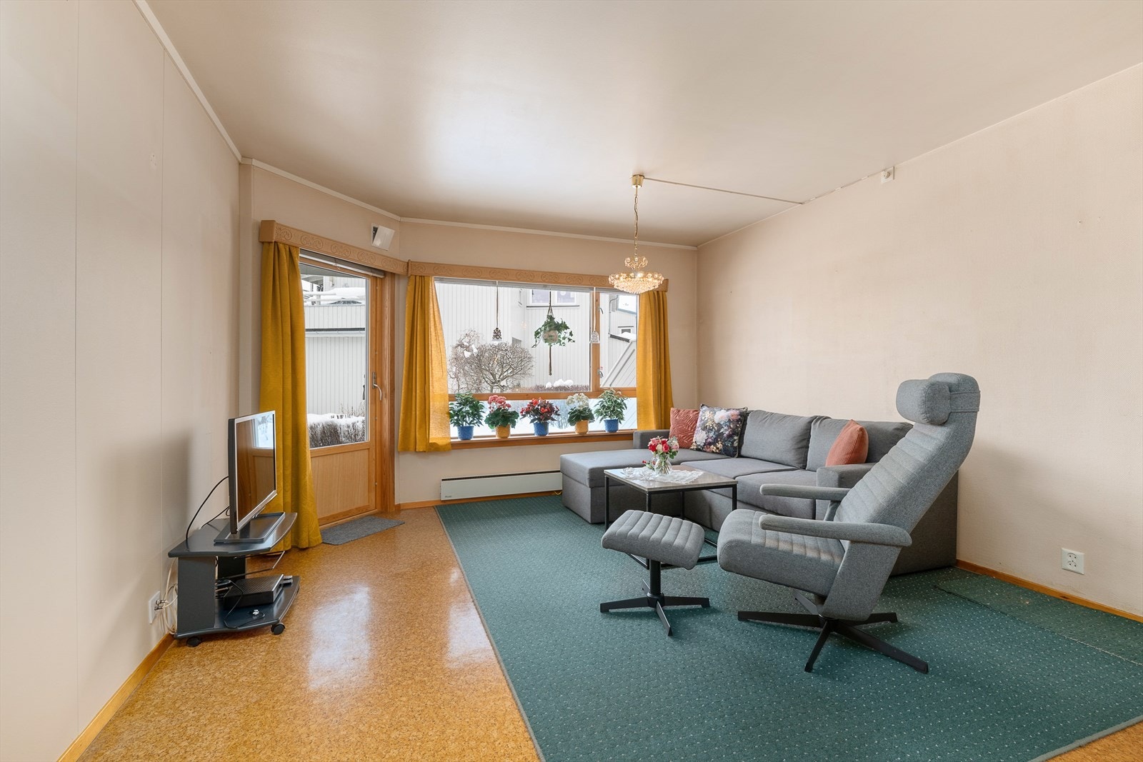 Leiligheten ligger i Stien Borettslag. Galleribilde