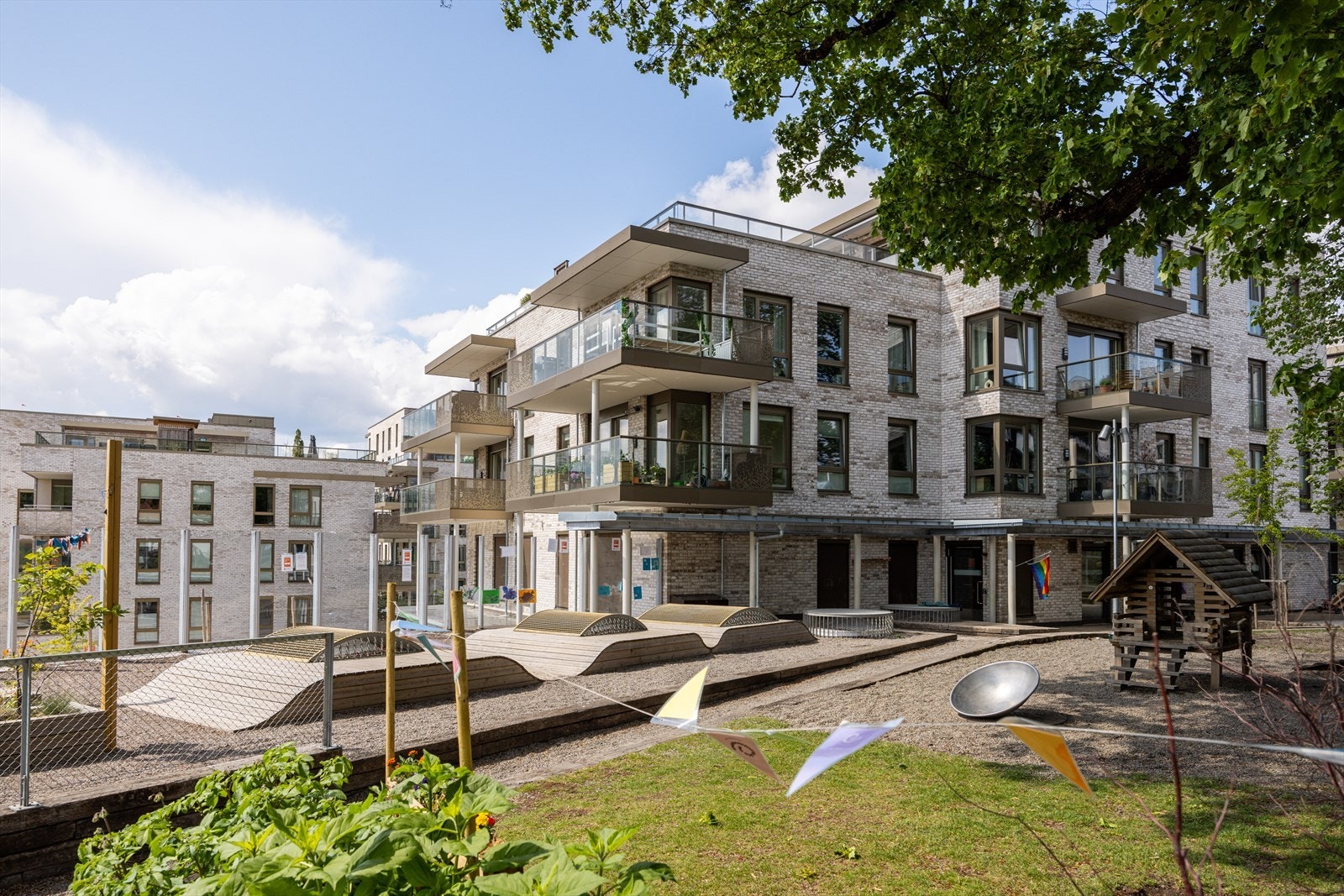 Lekeplasser for de små. Galleribilde