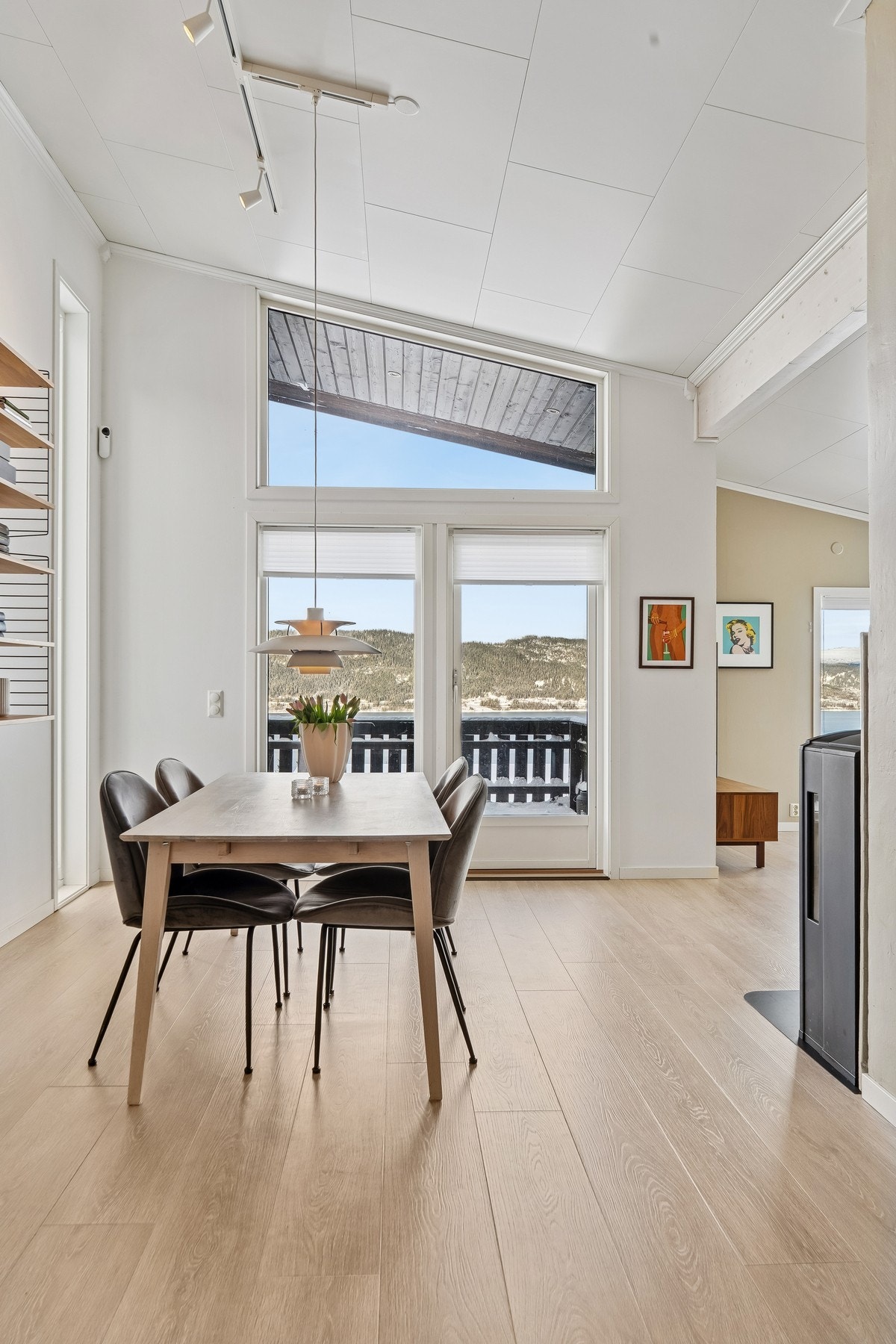 Plass til stor spisebord Galleribilde