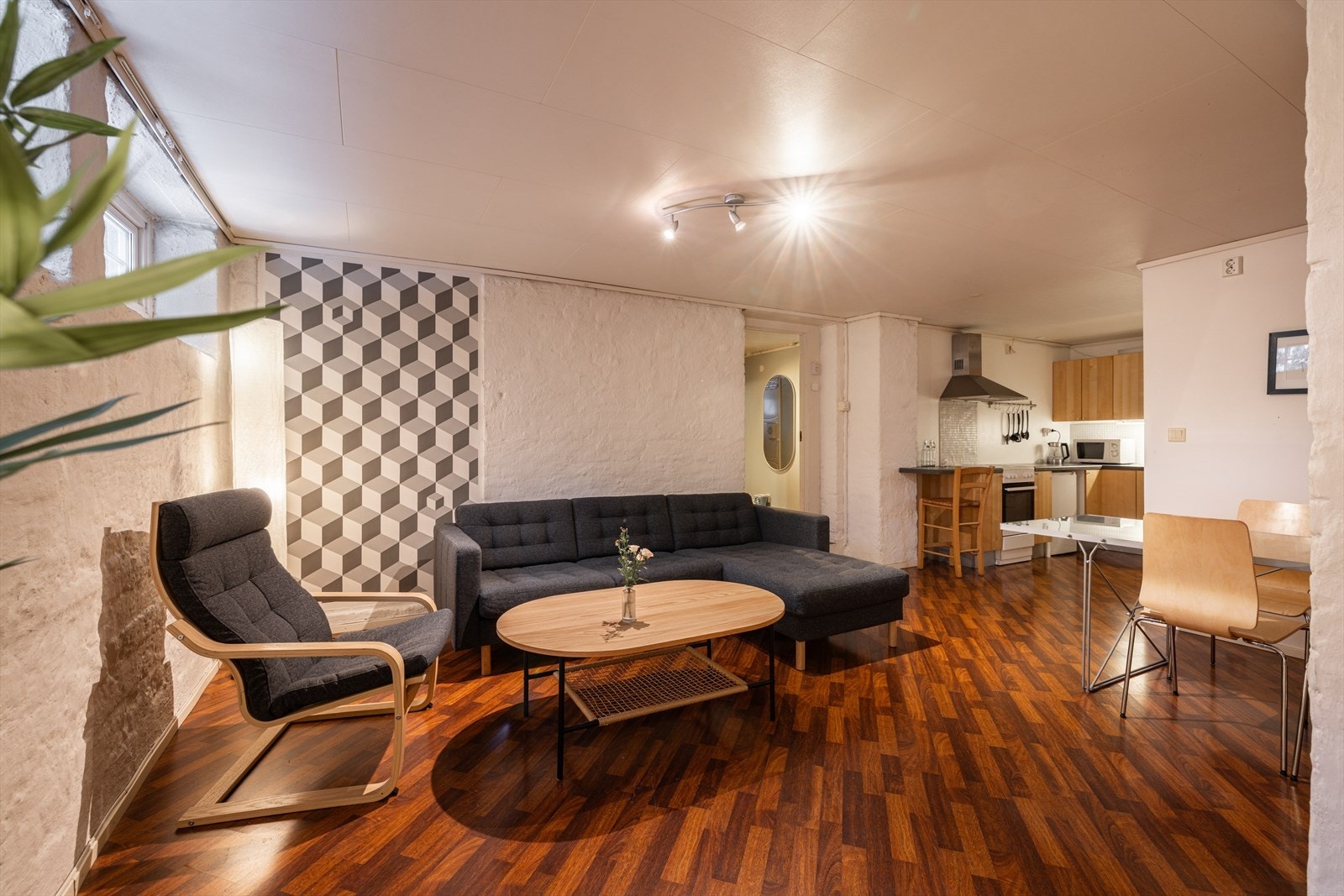 Stue i kjeller Galleribilde