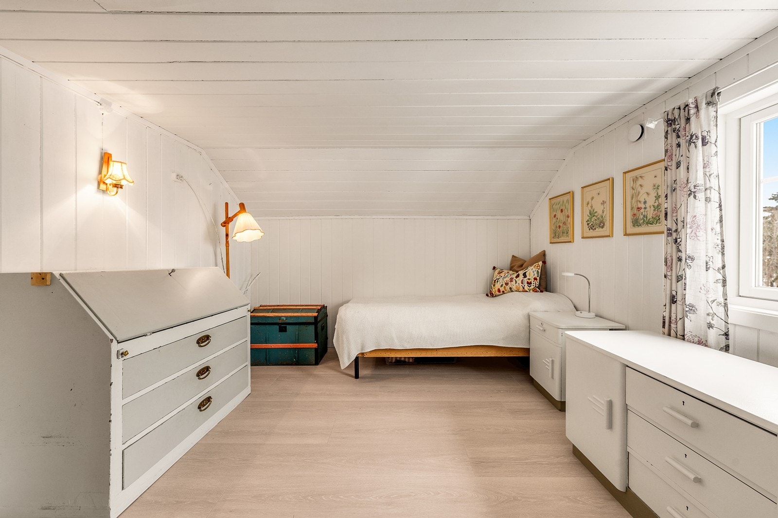 Lysmalte flater. Galleribilde