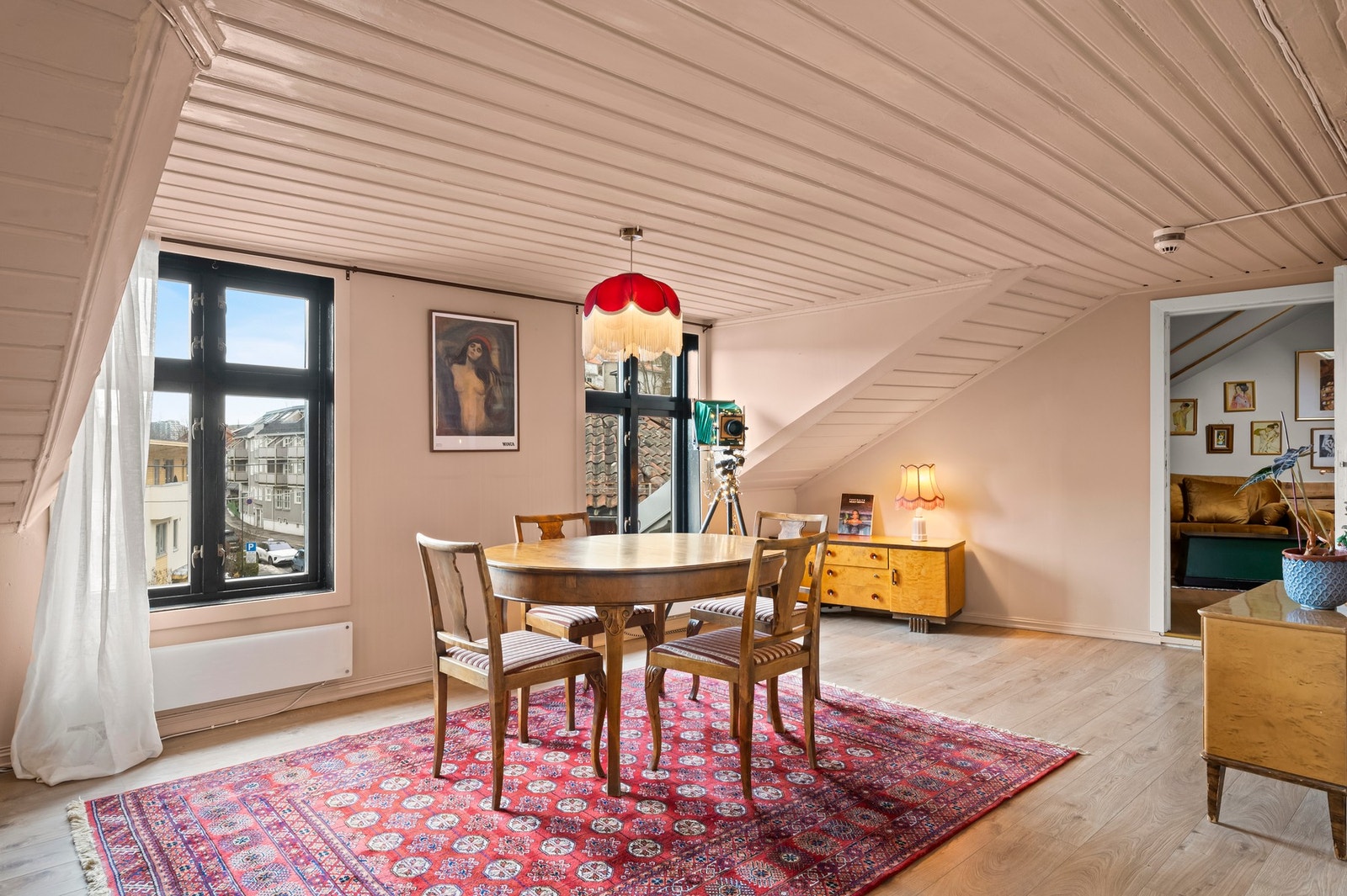 Her har selgerne hatt mange minneverdige selskaper og julefeiringer Galleribilde