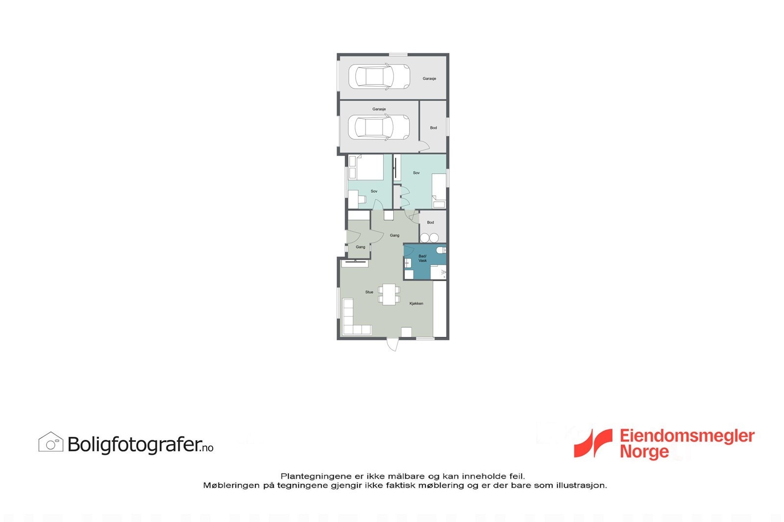 Plantegning 1. etg. Galleribilde