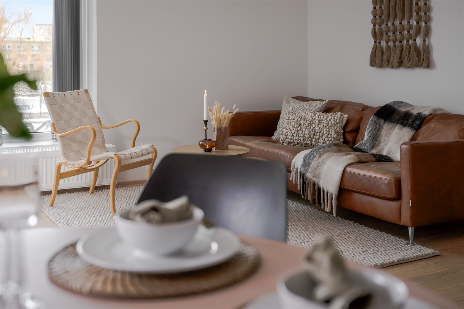 Boligen er utstyrt med fjernvarme og balansert ventilasjon. Galleribilde