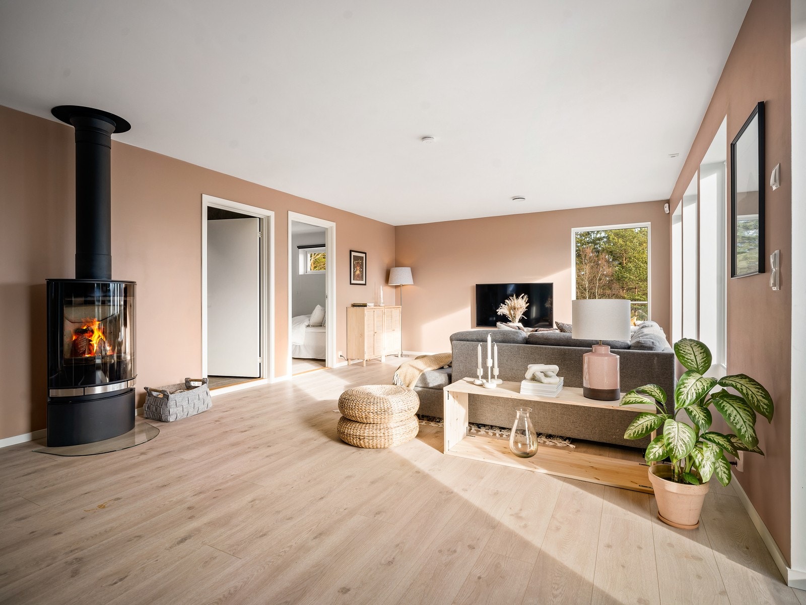 Koselig stue/TV-stue i 2. etg. Galleribilde