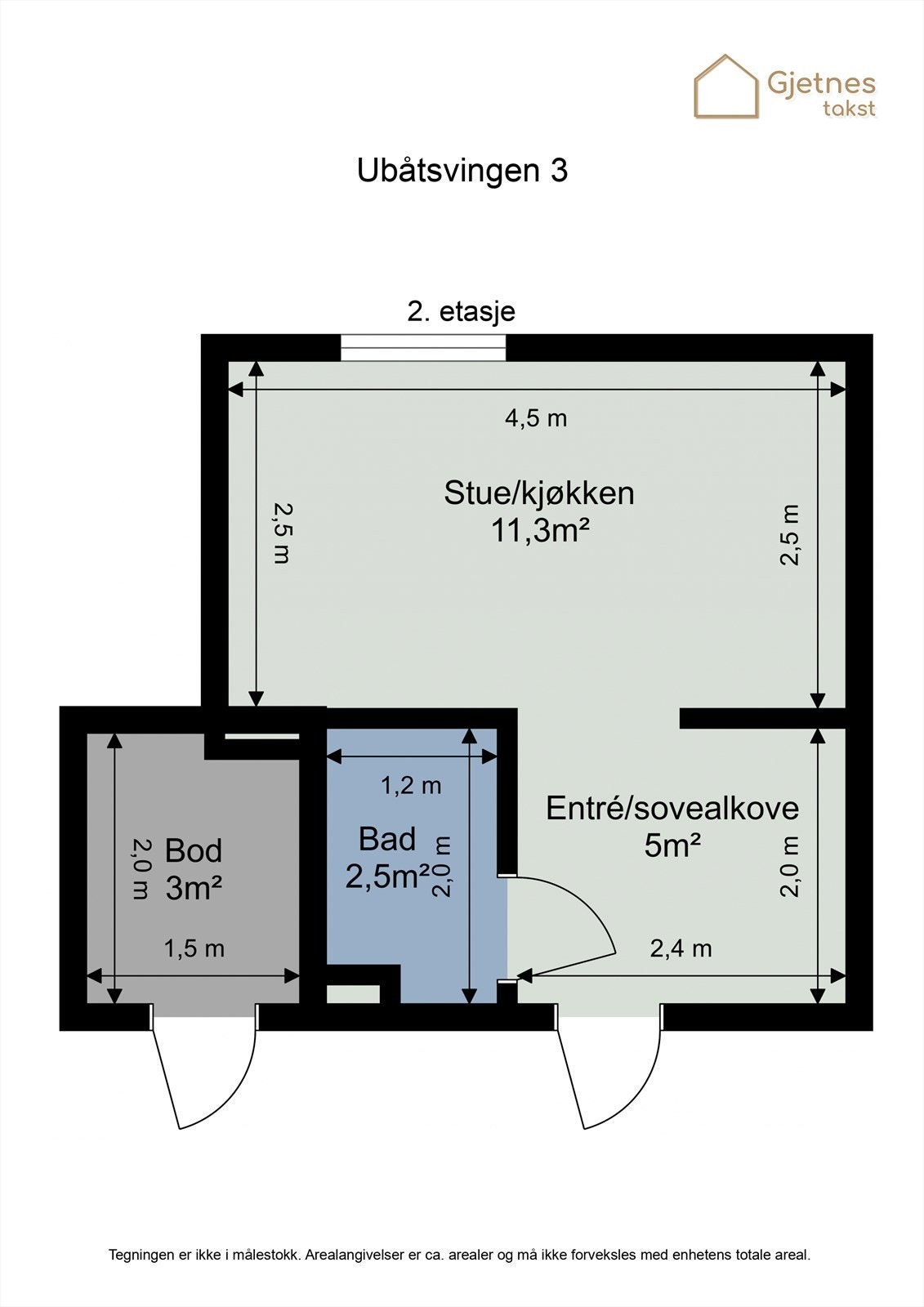 Plantegning. Galleribilde