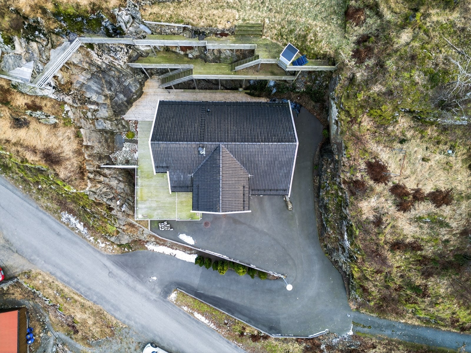 Dronefoto Galleribilde