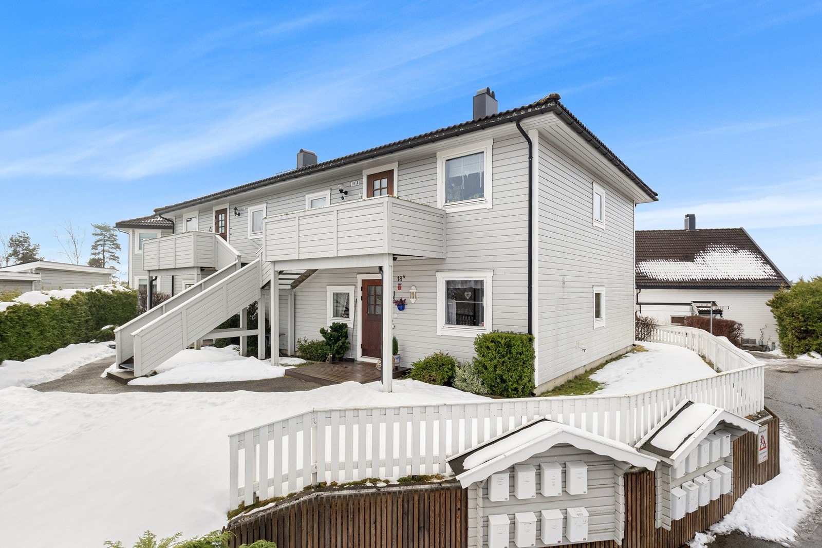 Sameiet har et godt sosialt miljø, og det er kort vei til turmuligheter i skog og mark. Galleribilde