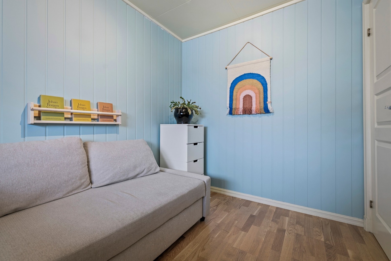 Kan enkelt innredes etter egne preferanser, enten det er behov for et hjemmekontor, en koselig TV-stue, barnerom eller et komfortabelt gjesterom. Galleribilde