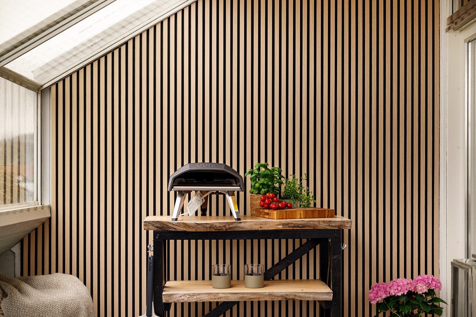 Detalj terrasse. Galleribilde