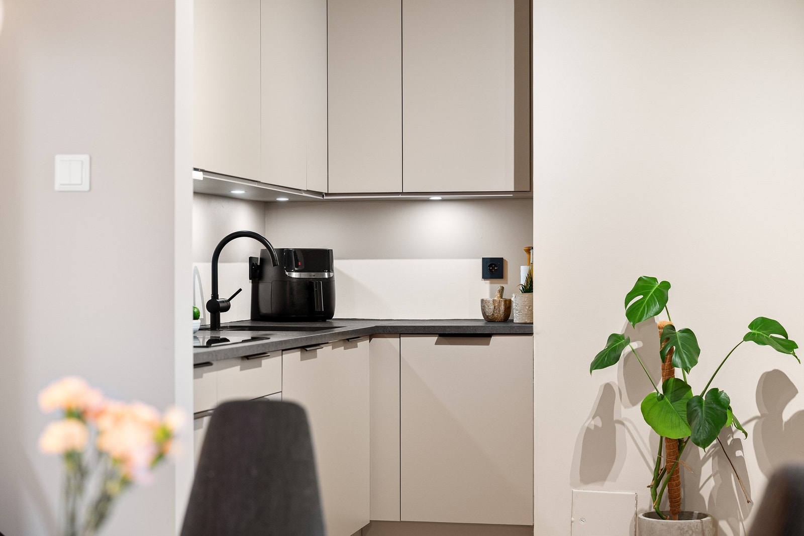 Detalj kjøkken. Galleribilde