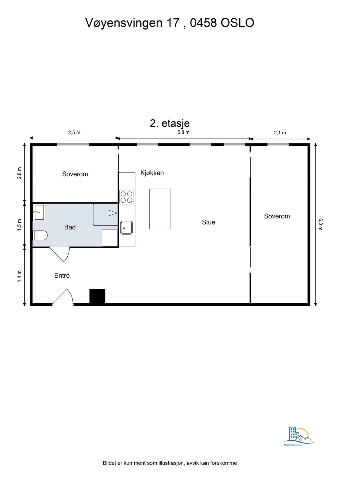 Plantegning til orientering. Galleribilde