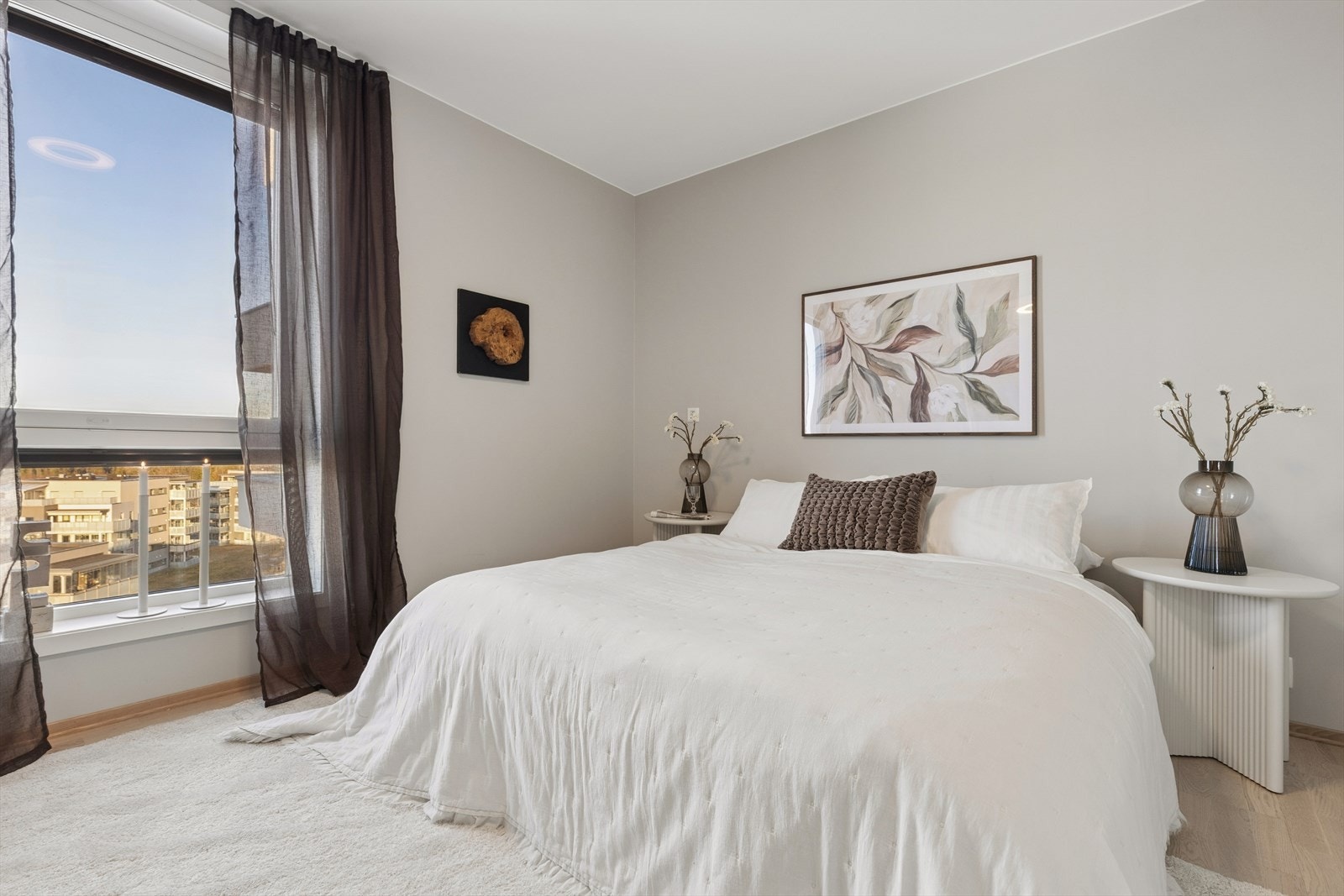 Leiligheten byr på to gode soverom. Galleribilde