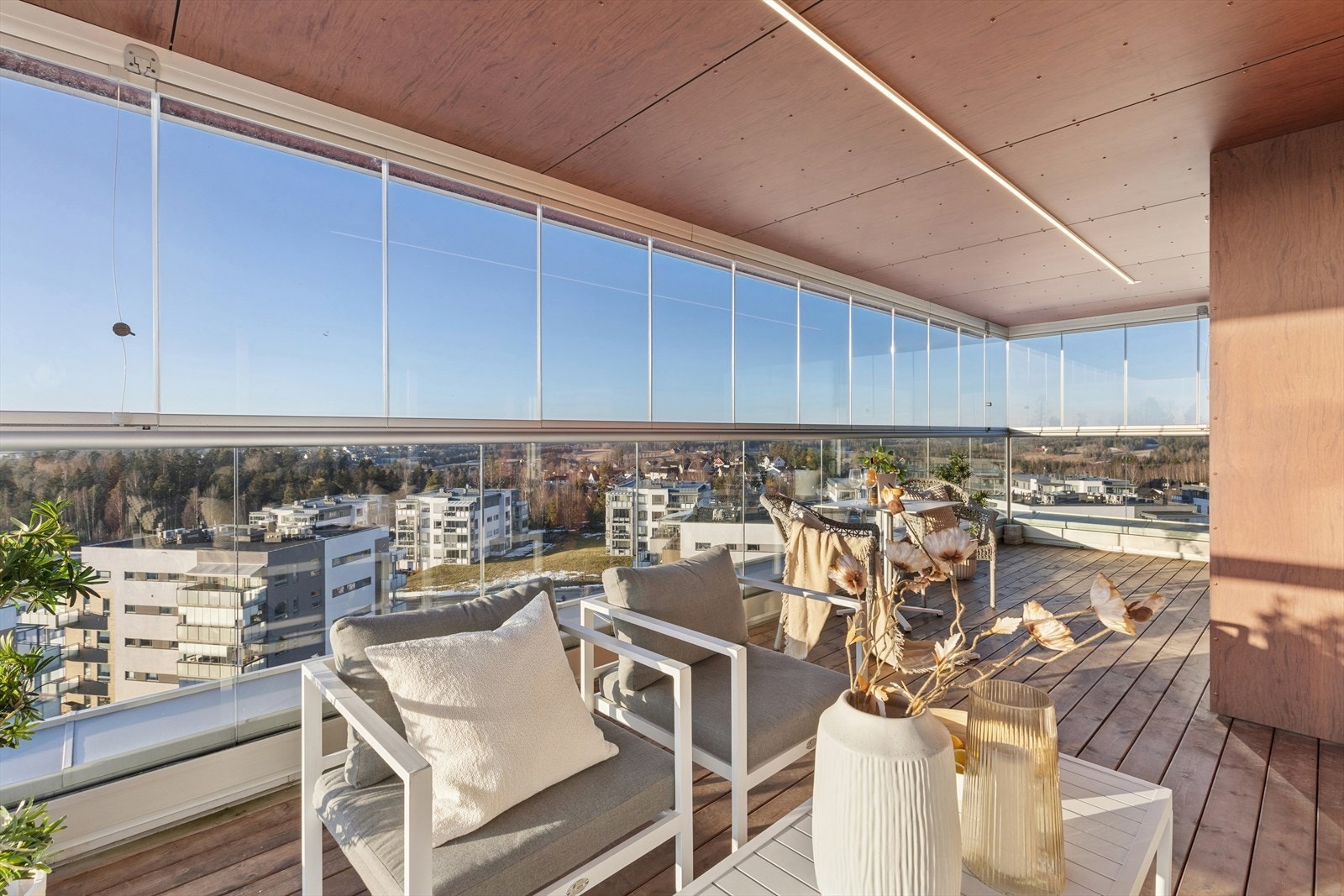 Fantastisk utsyn over området. Galleribilde