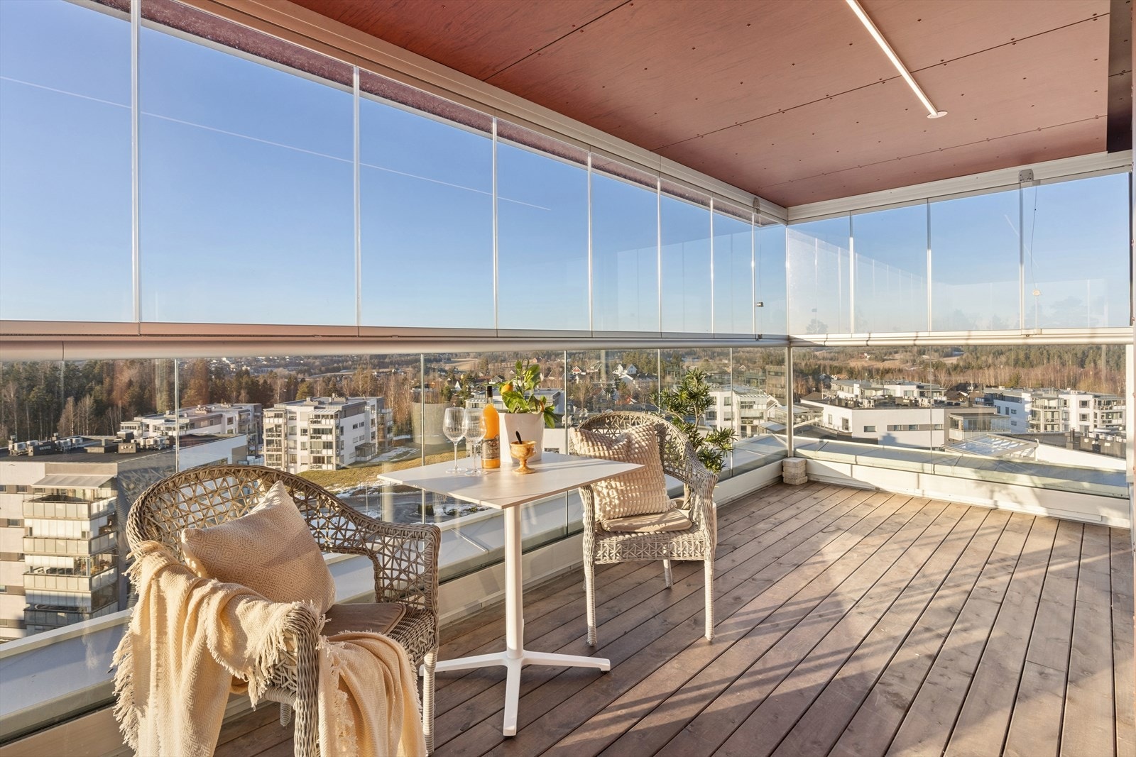 En perfekt sone for å nyte både morgenkaffe og lange sommerkvelder. Galleribilde