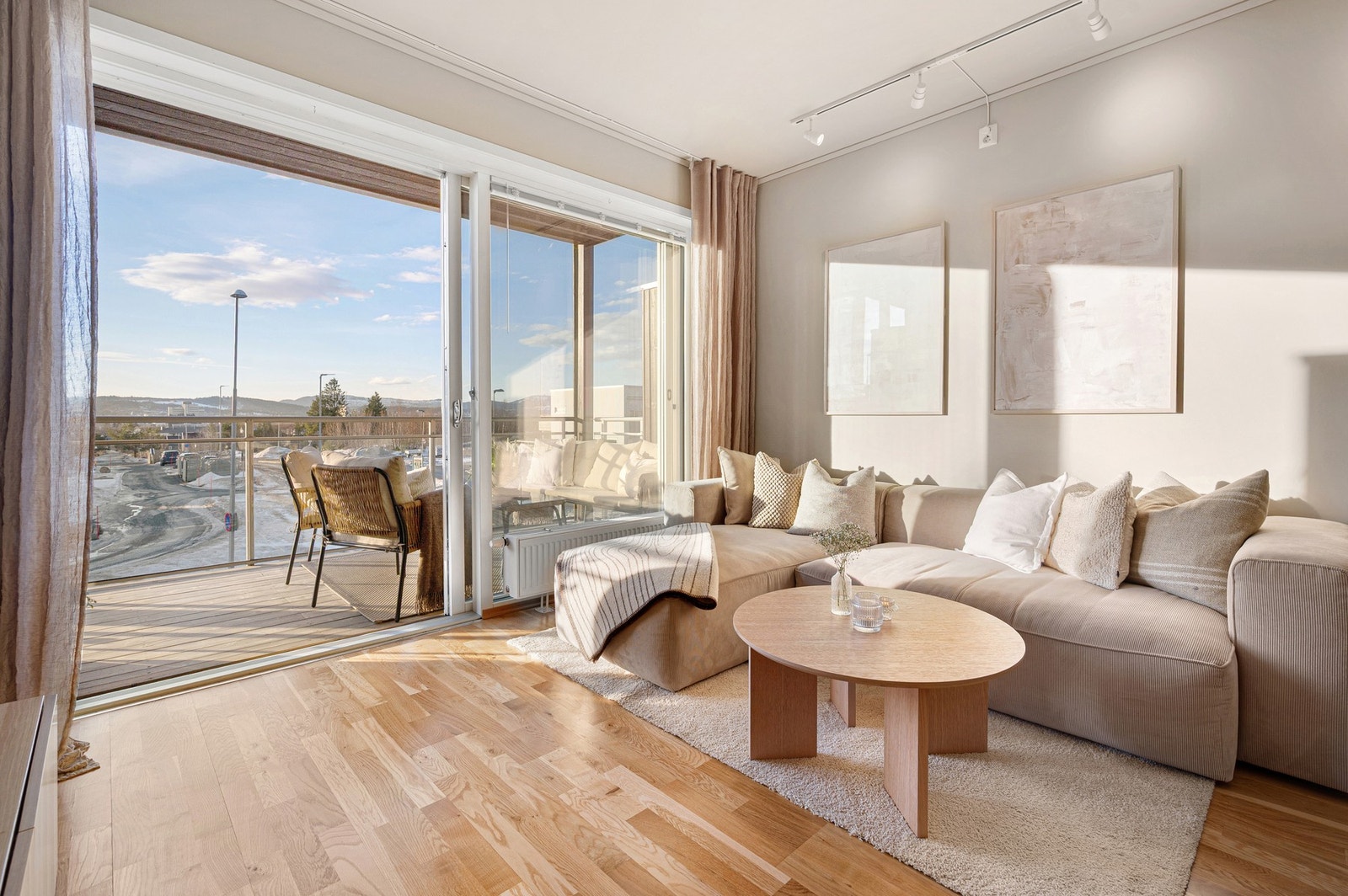 En svært delikat 2-roms med fantastisk beliggenhet i bygget. Galleribilde