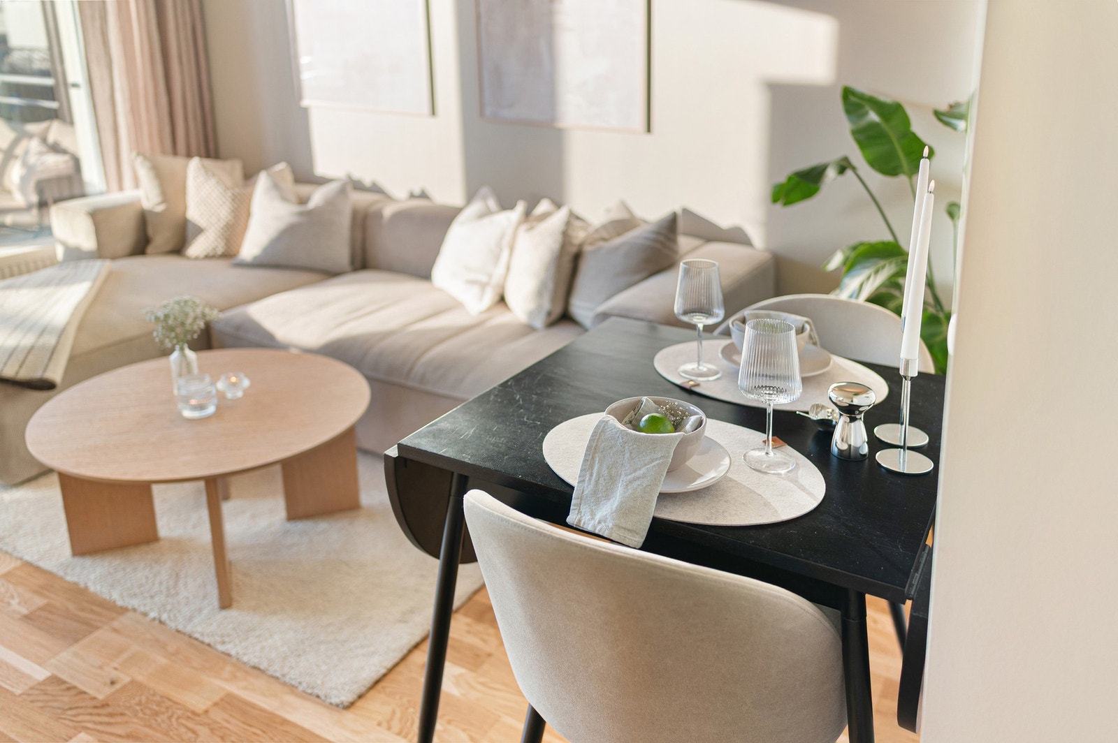 Det er fjernvarme og balansert ventilasjon. Galleribilde