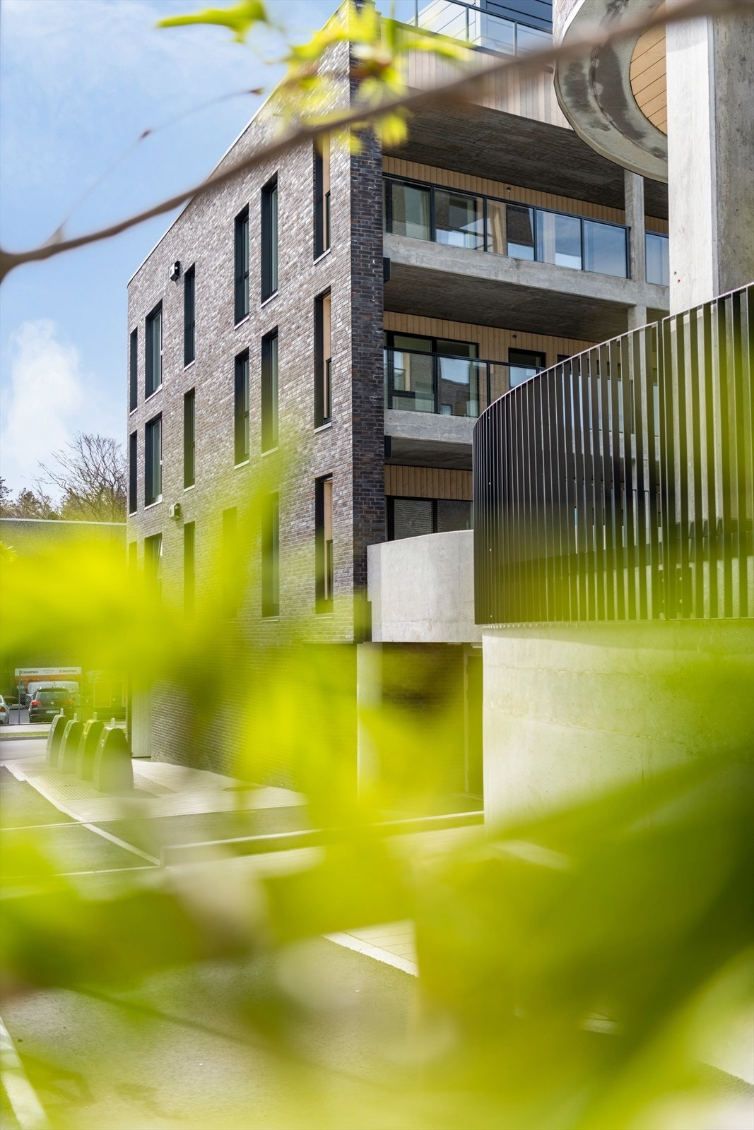 Beliggenheten på hjørnet gir ekstra lys og luft. Galleribilde