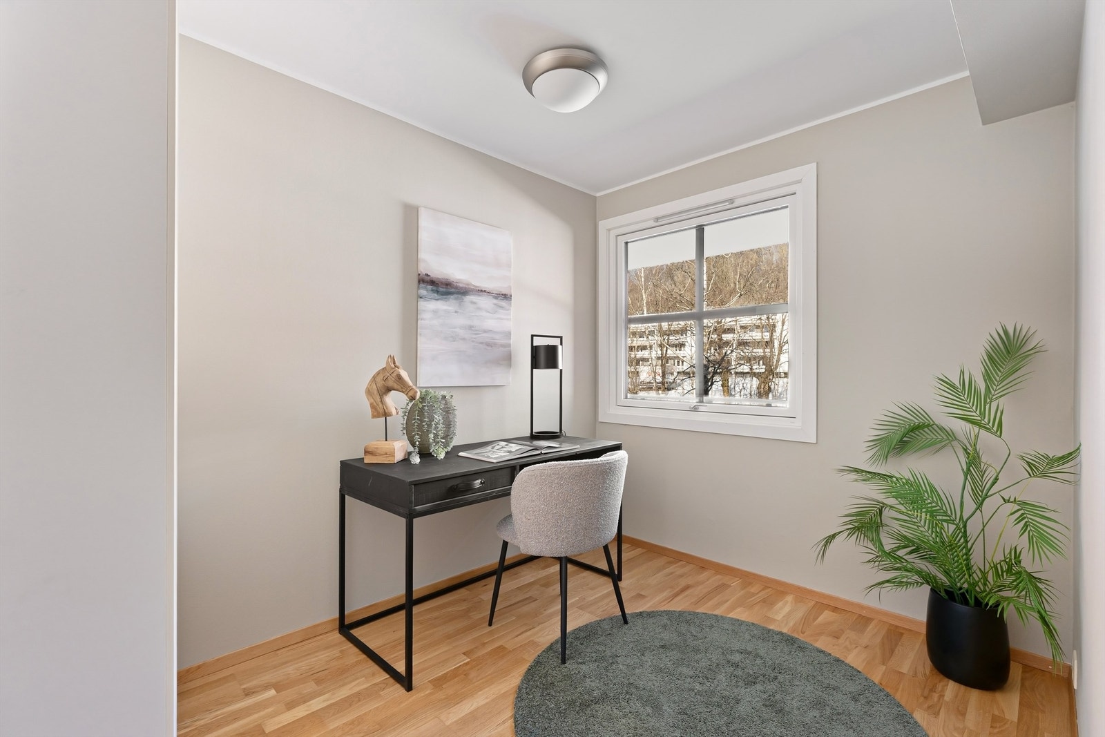 Det tredje soverommet egner seg godt som barnerom, gjesterom eller kontor. Galleribilde