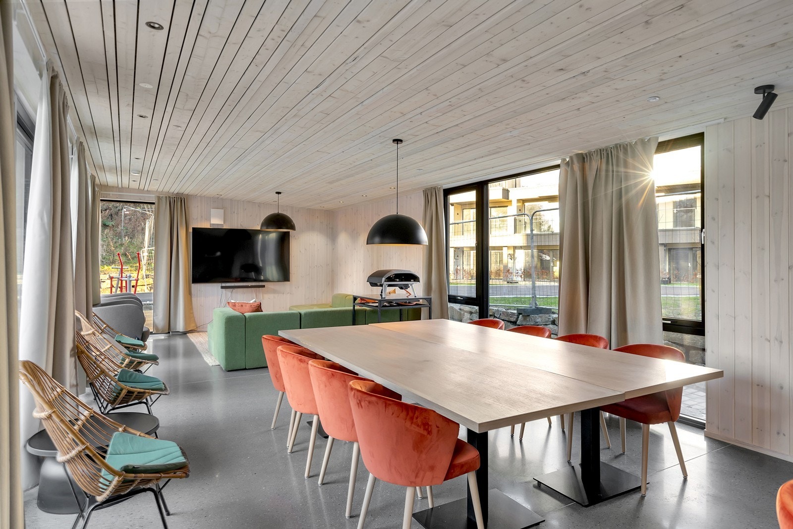 Fellesområdet. Galleribilde