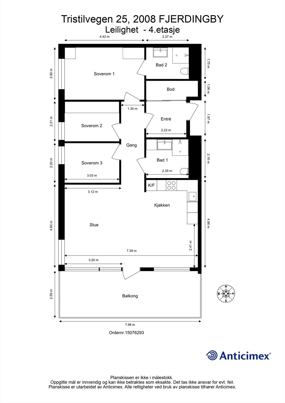 Plantegning. Galleribilde