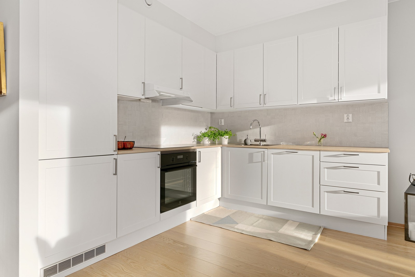 Tidløst kjøkken innredning. Galleribilde