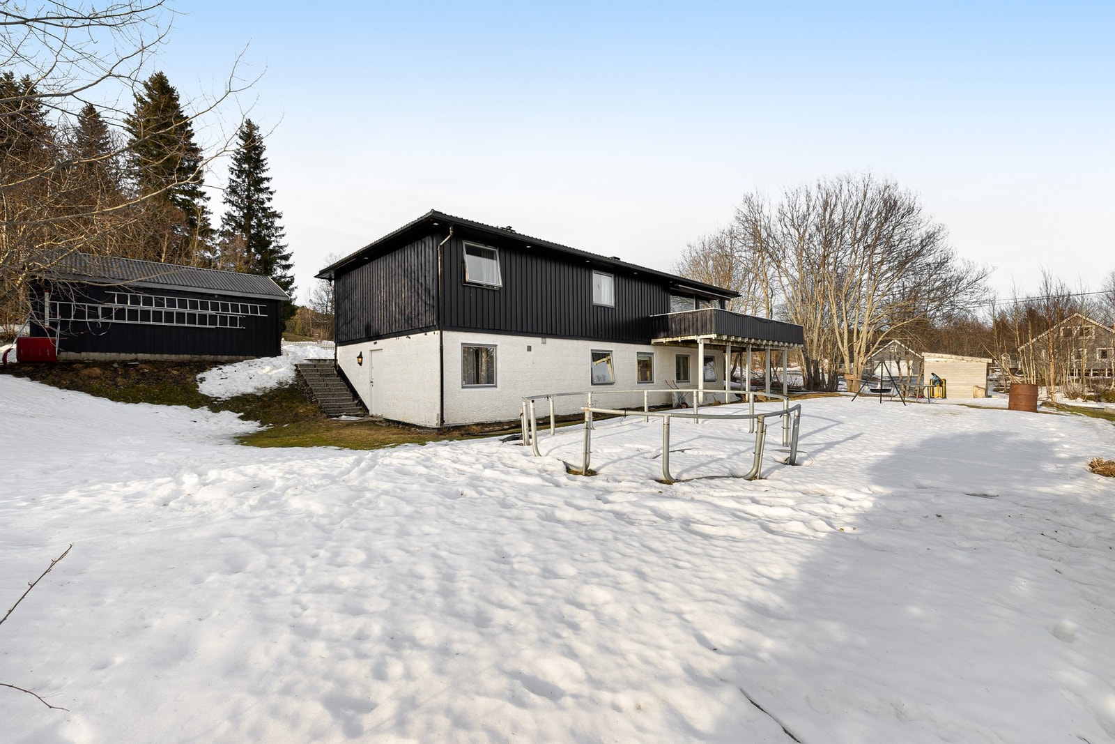 I hagen har du gode muligheter for uteaktiviteter. Galleribilde