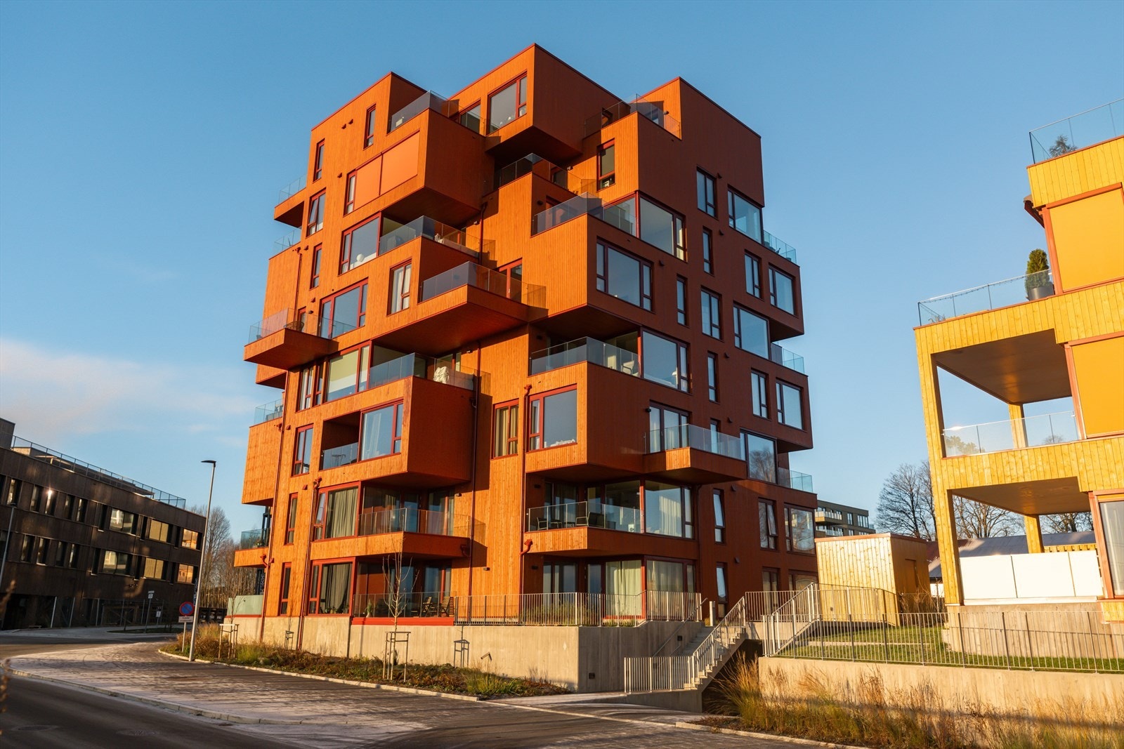 Solon Eiendom står bak utviklingen av Magasinparken, og har lagt stor vekt på kvalitet, arkitektur og variasjon Galleribilde