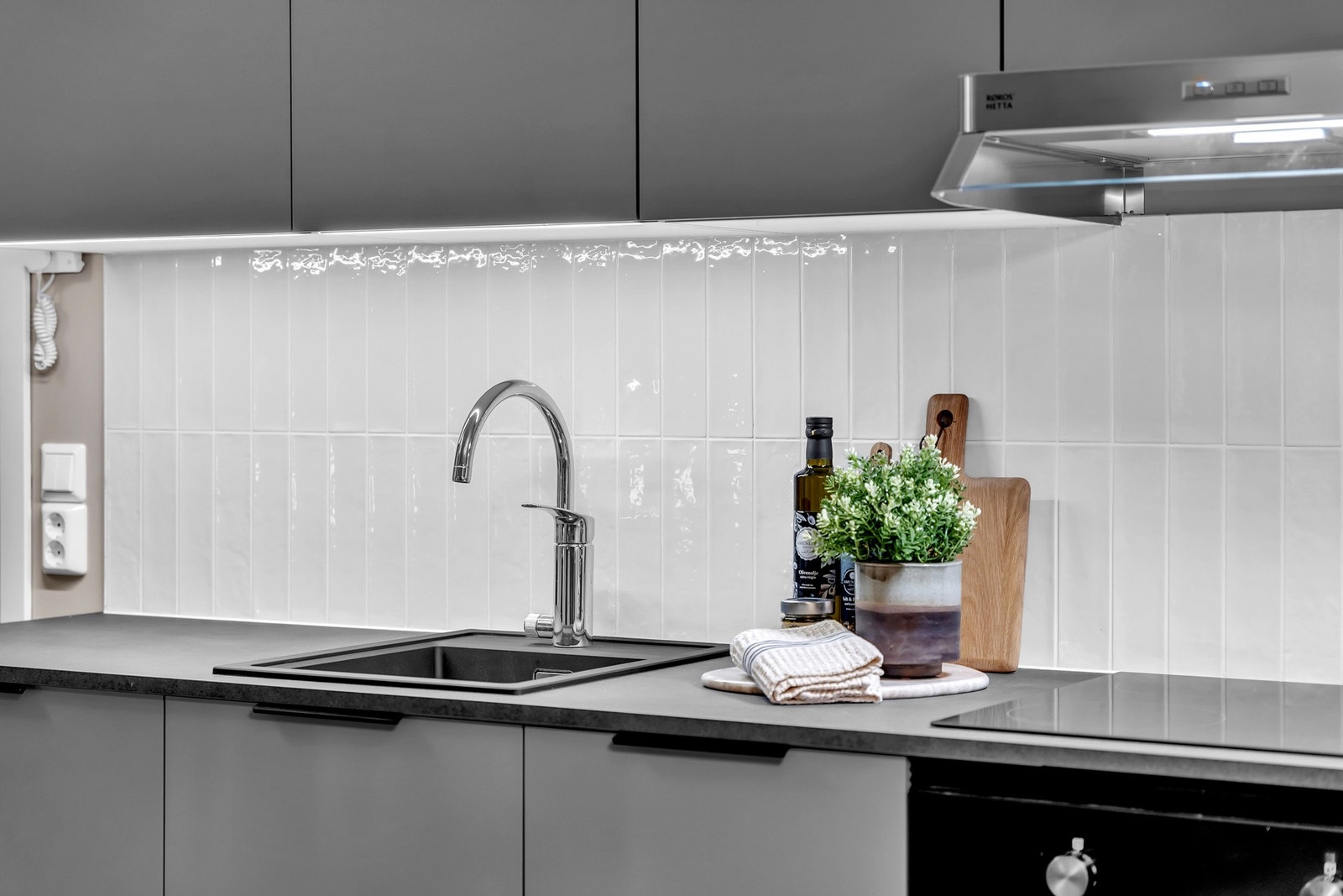 Med nytt kjøkken fra HTH Galleribilde