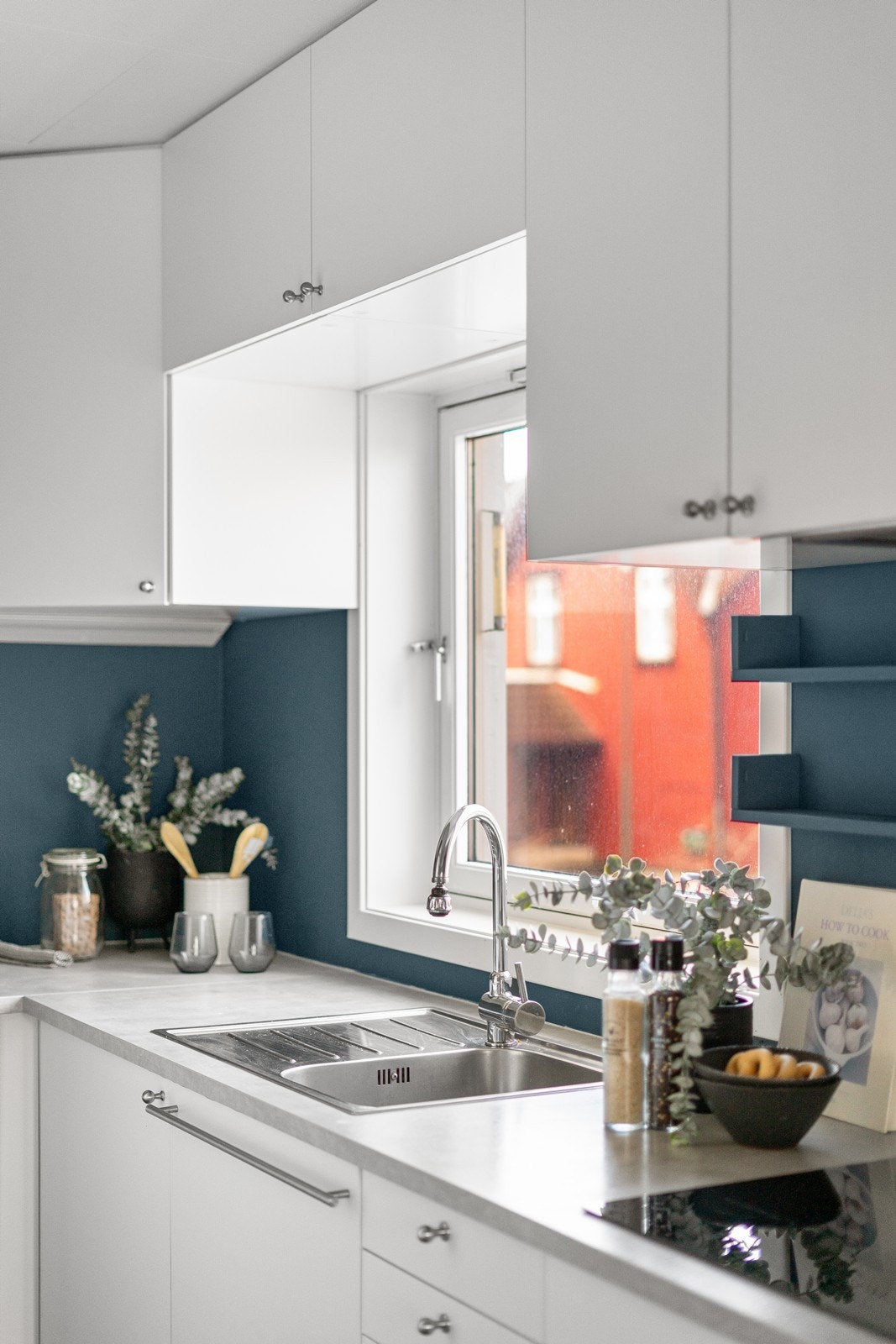 Benkeplaten i laminat gir en slitesterk overflate. Galleribilde