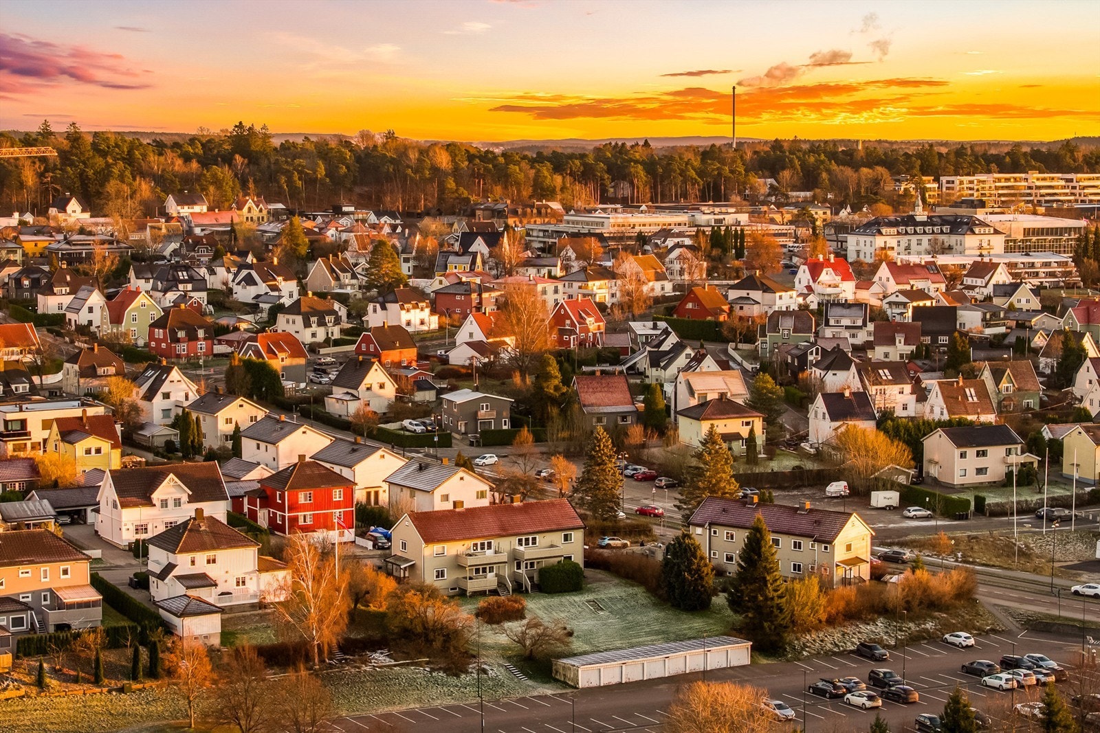 Kun fem minutters gange til kjøpesenter. Galleribilde
