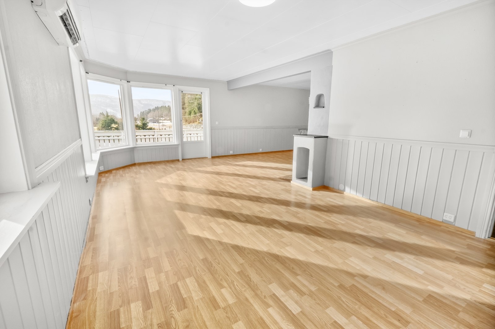 Her er god plass til flere sittegrupper. Galleribilde