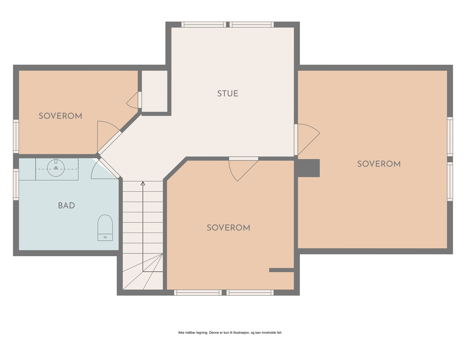 Plantegning loft... Galleribilde