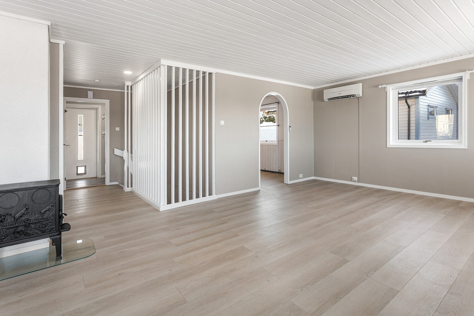 Stuen har også vedfyring. Galleribilde