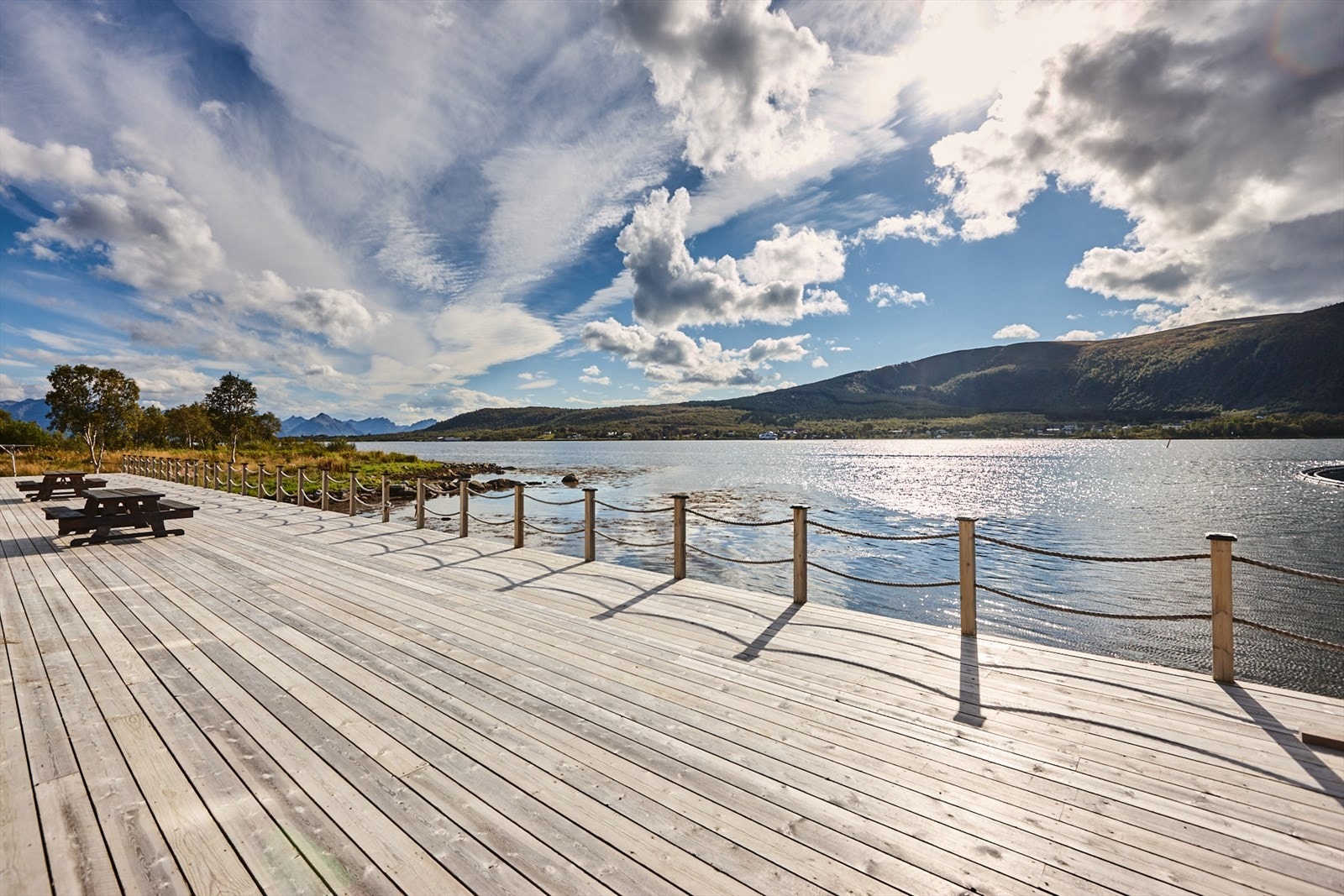 Plattingen foran trinn 2 gir en fin "bryggefølelse". Galleribilde