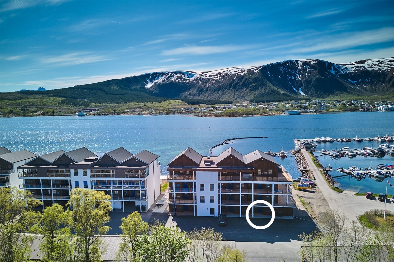 Vakkert og stille og likevel nært både sentrum og sjøen. Galleribilde