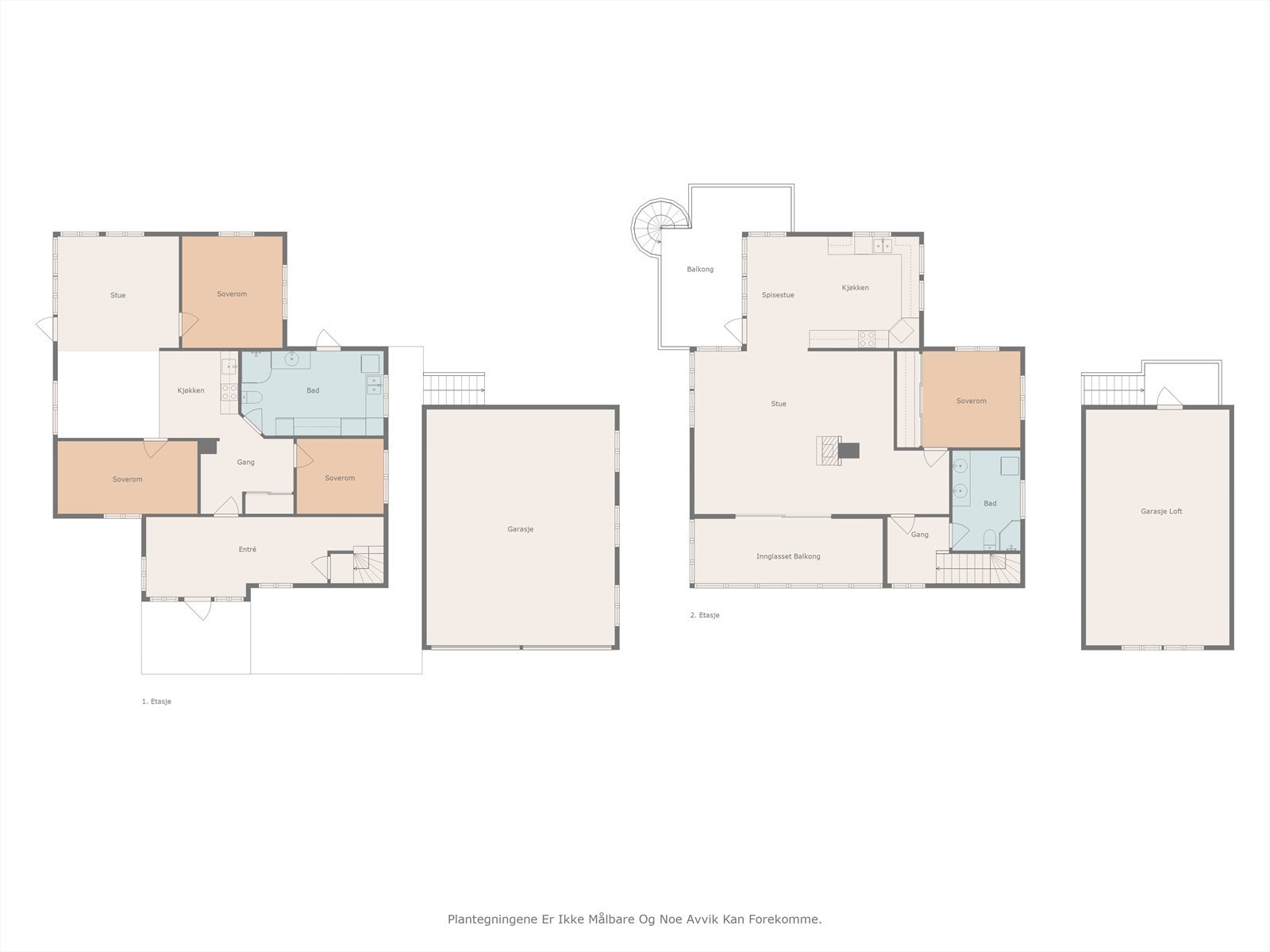 Samlet plantegning. Galleribilde