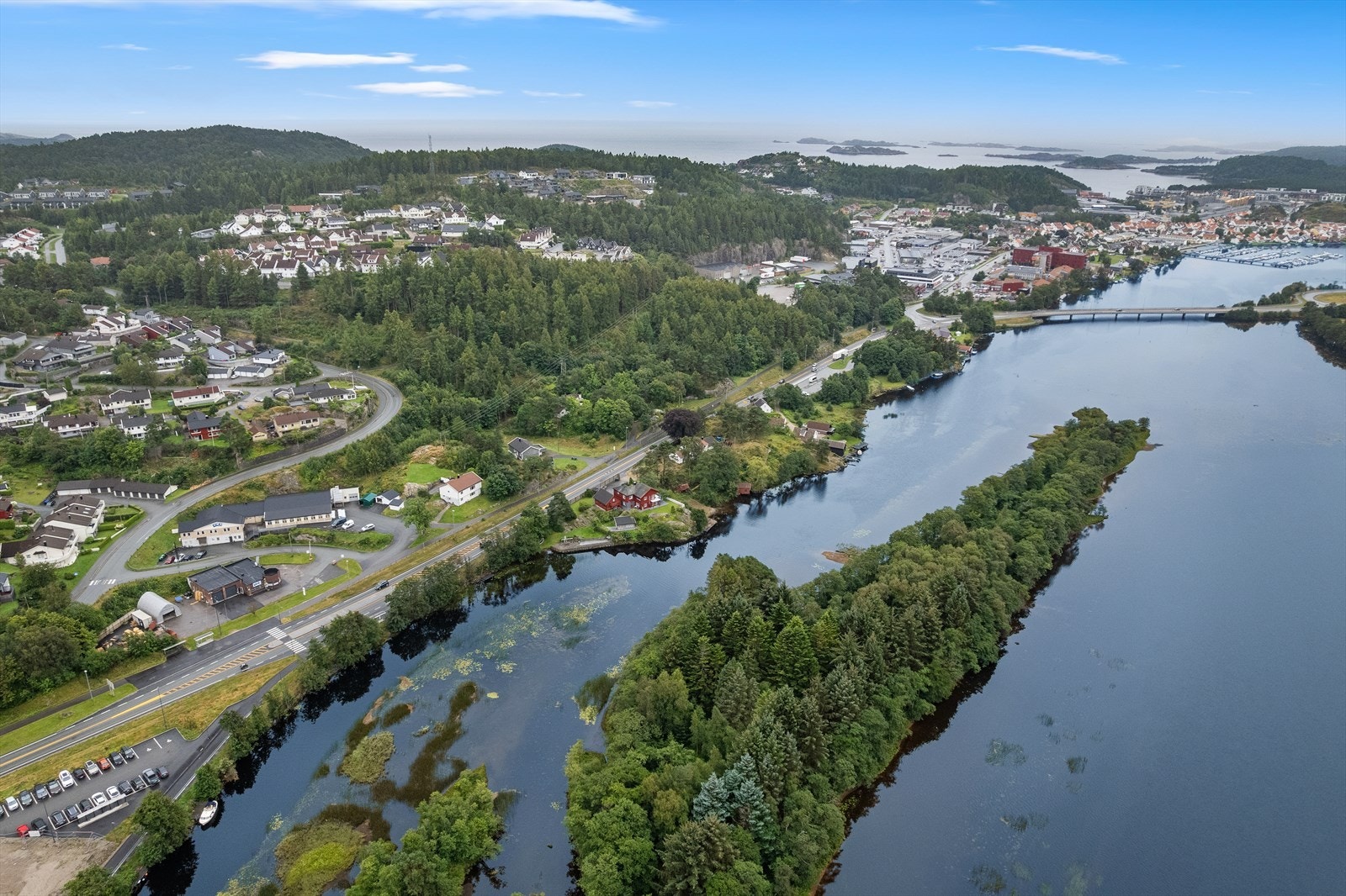 Det forventes mindre trafikk når nye E39 står ferdig ca. 2028. Galleribilde