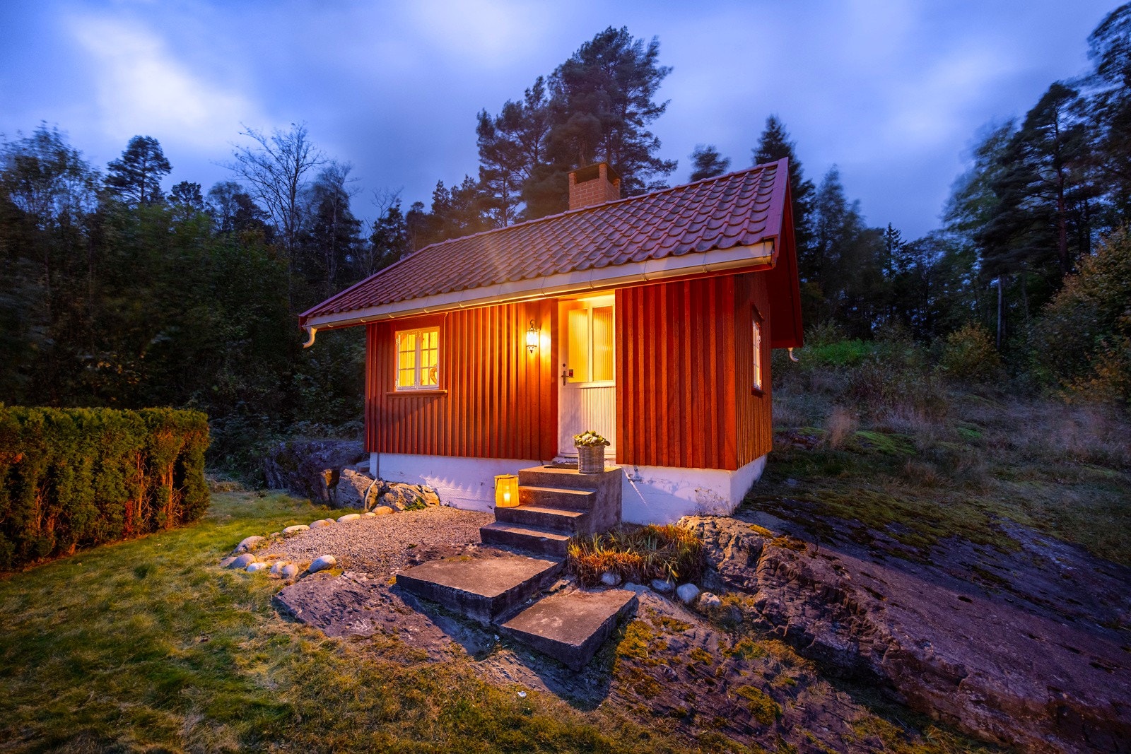 Annekset på kveldstid Galleribilde