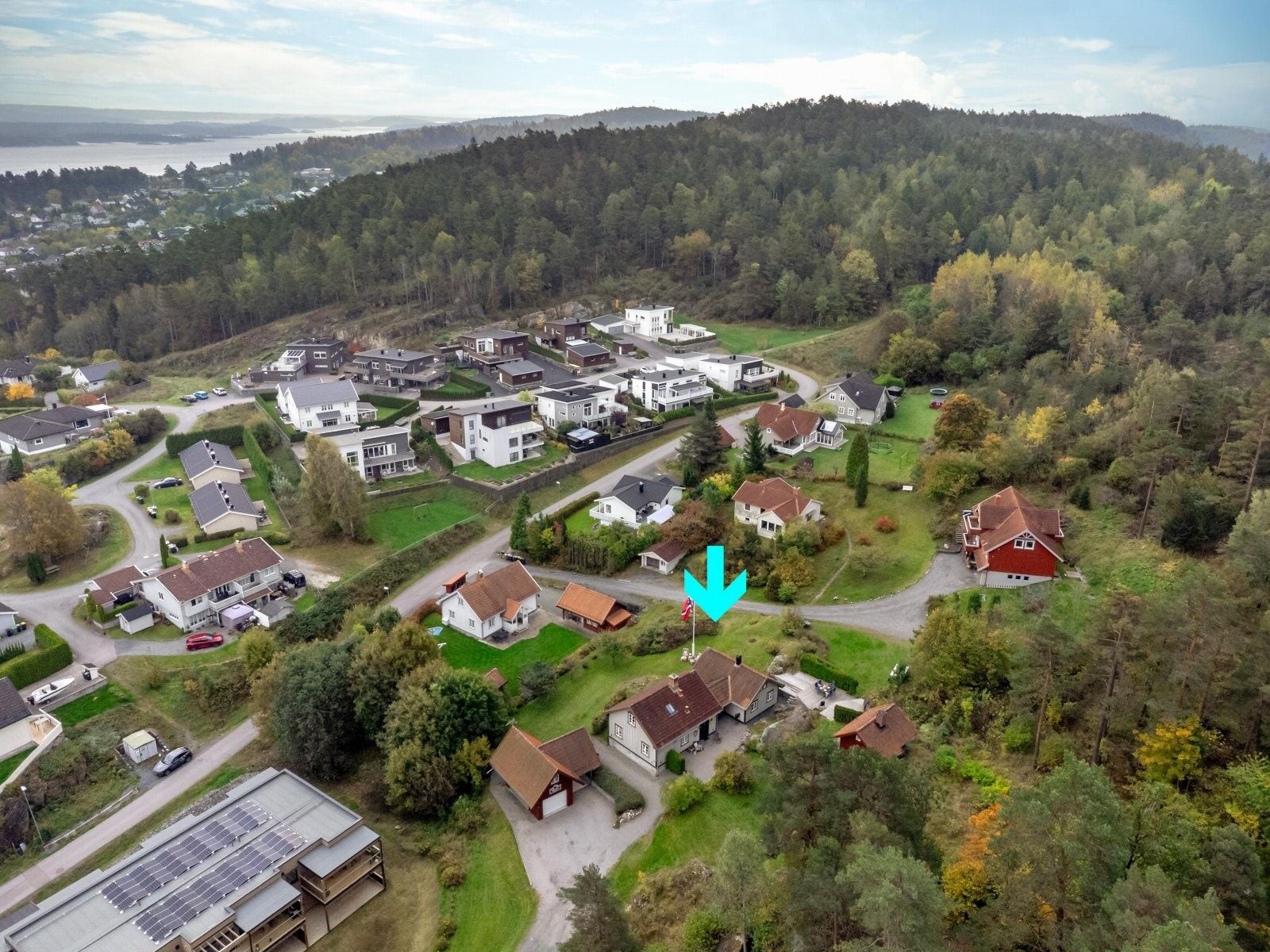 Koselig og etablert område Galleribilde